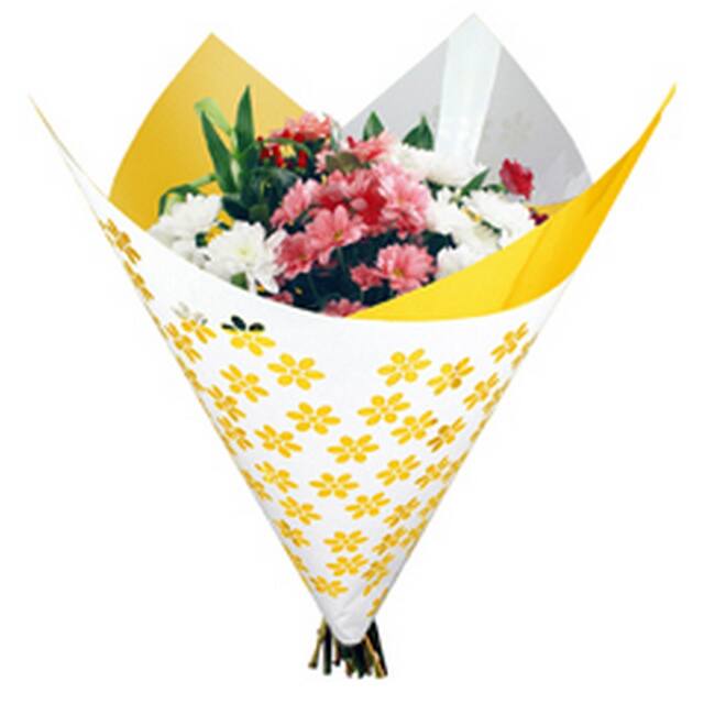 Clear Flower Sheet Yellow