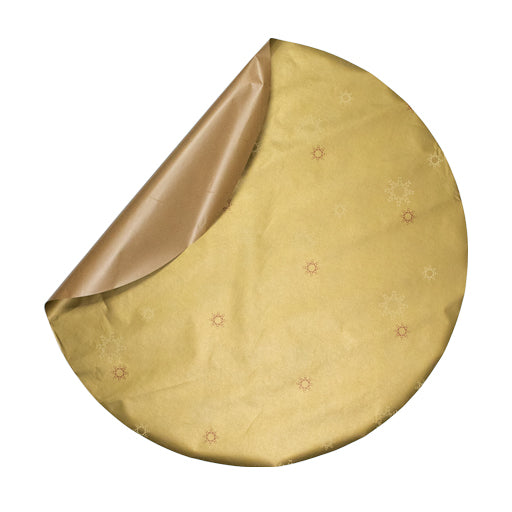 Icy Snow Round Sheet Gold 73cm