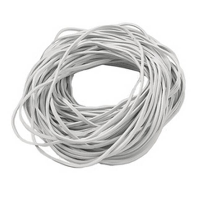 Elastic Rubber Bands - White - 1.5mm - Packed per 1 KG