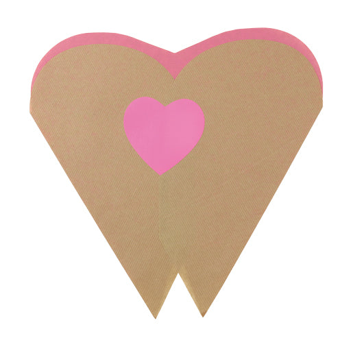 Love Seal Prefold pink