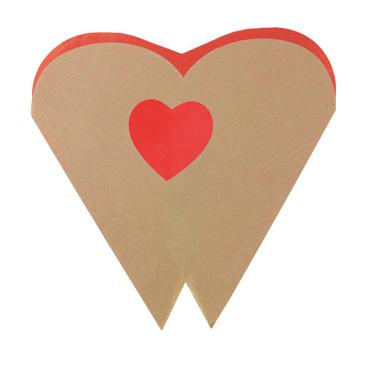 Love Seal Prefold red