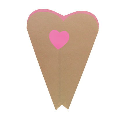 Love Seal Prefold pink