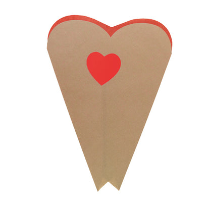 Love Seal Prefold red