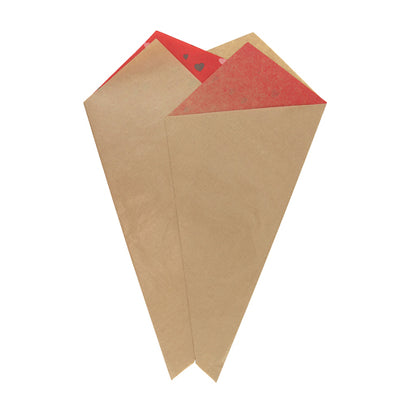 All Hearts Teak Prefold red