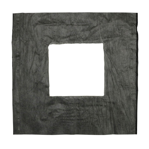 Freshbag Blatt 40x40cm Schwarz