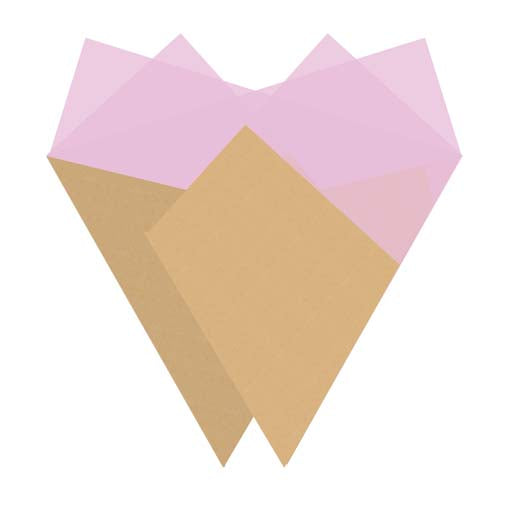 Ice Cream Prefold Pink