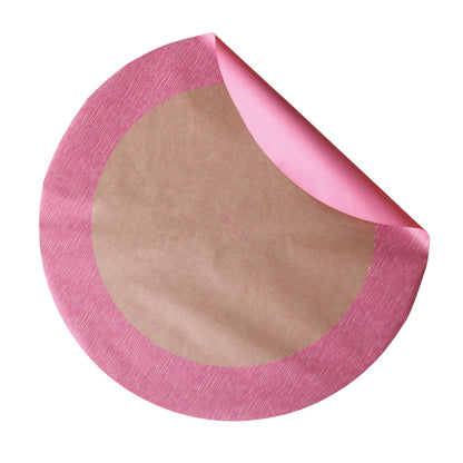 Natures Mark Round Sheet 73cm Pink