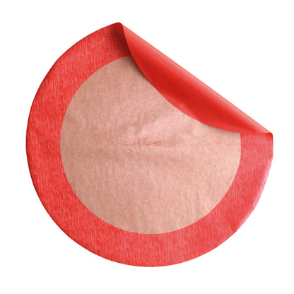 Natures Mark Round Sheet 73cm red