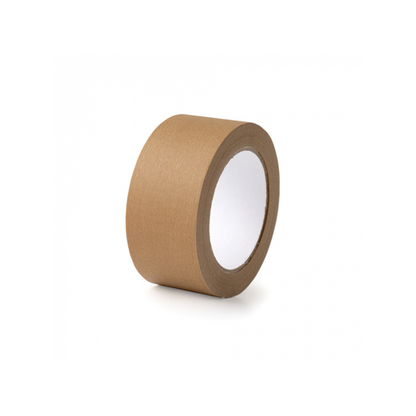 Paper Tape Roll - Brown - FSC - 48mmx50m - Packed by 6