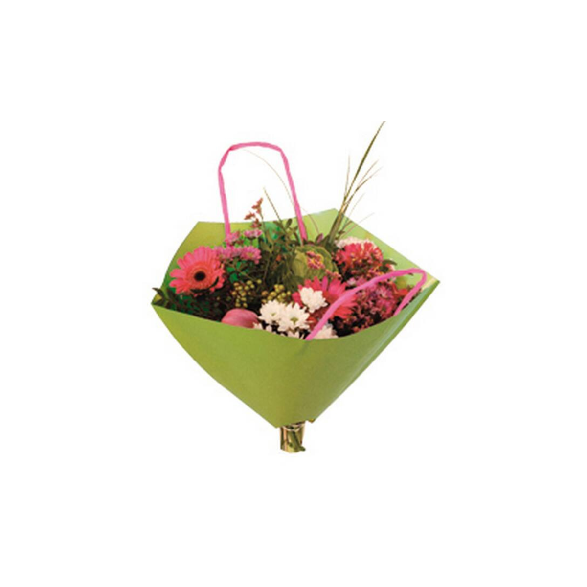 Skirt Bouquet Bag Lime